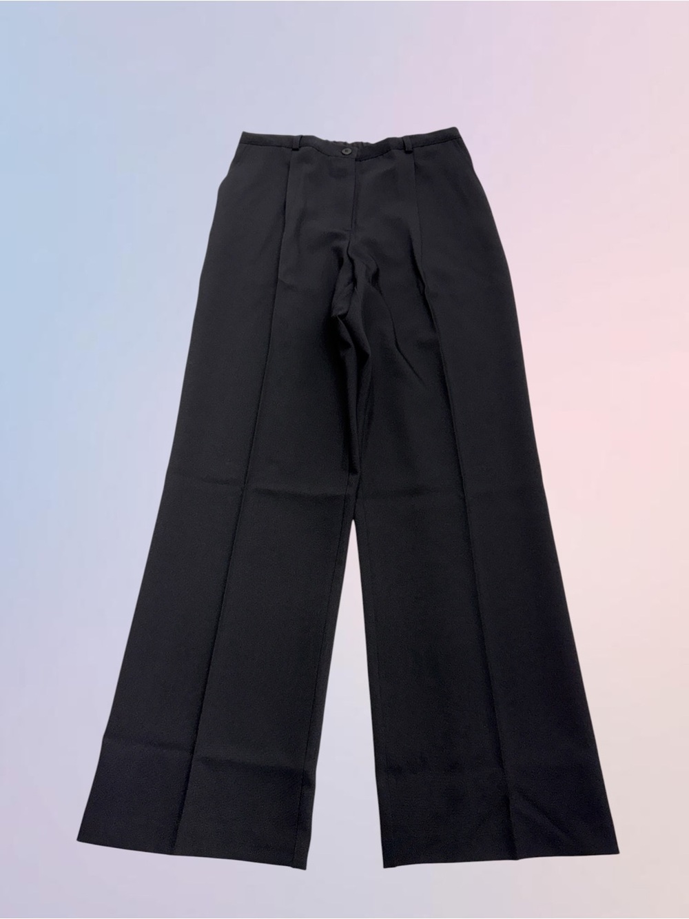 LIZ BAKER Women’s 8P Black Pleated Dress Pant